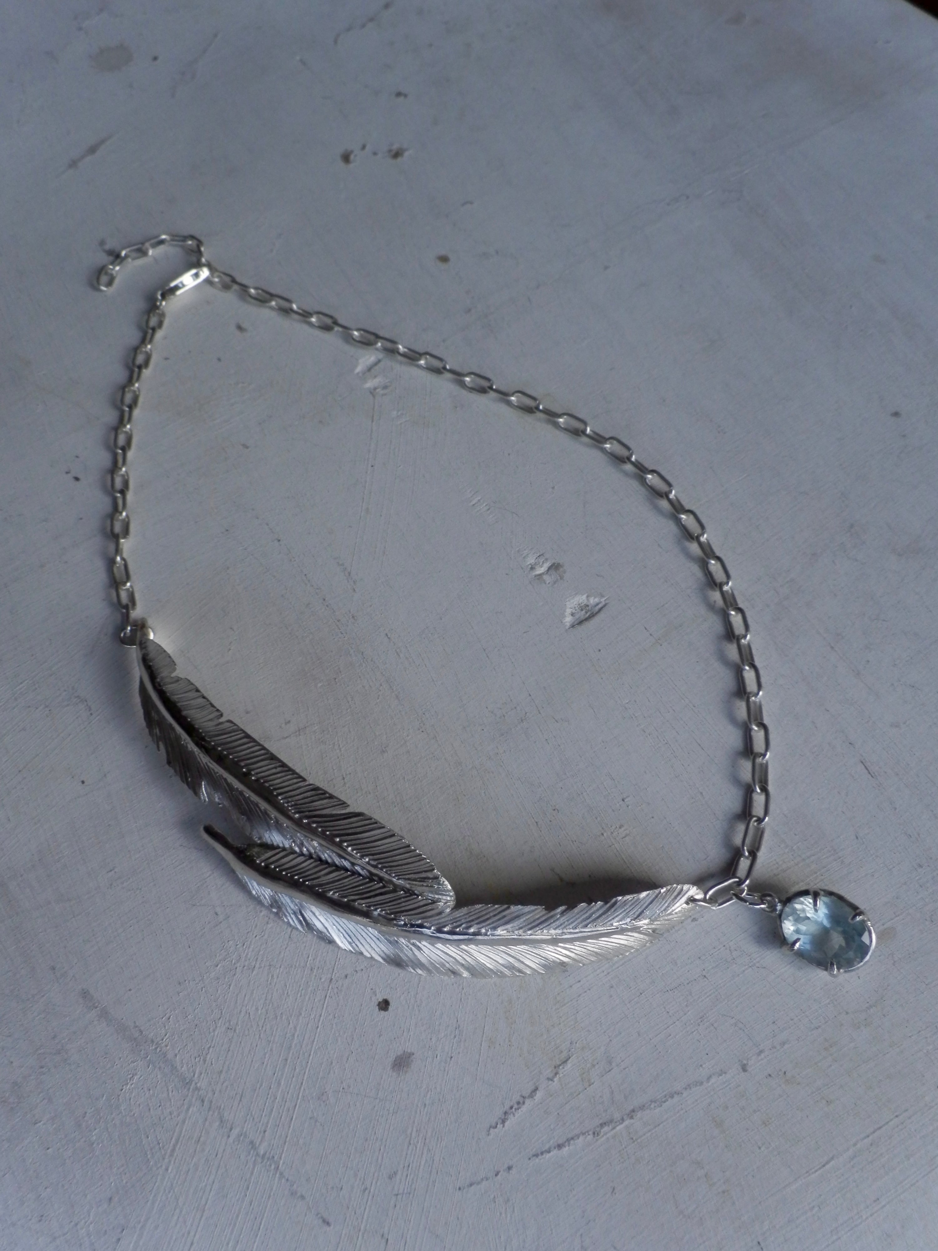 FEATHERS, AND THE BLUE [2.44ct]