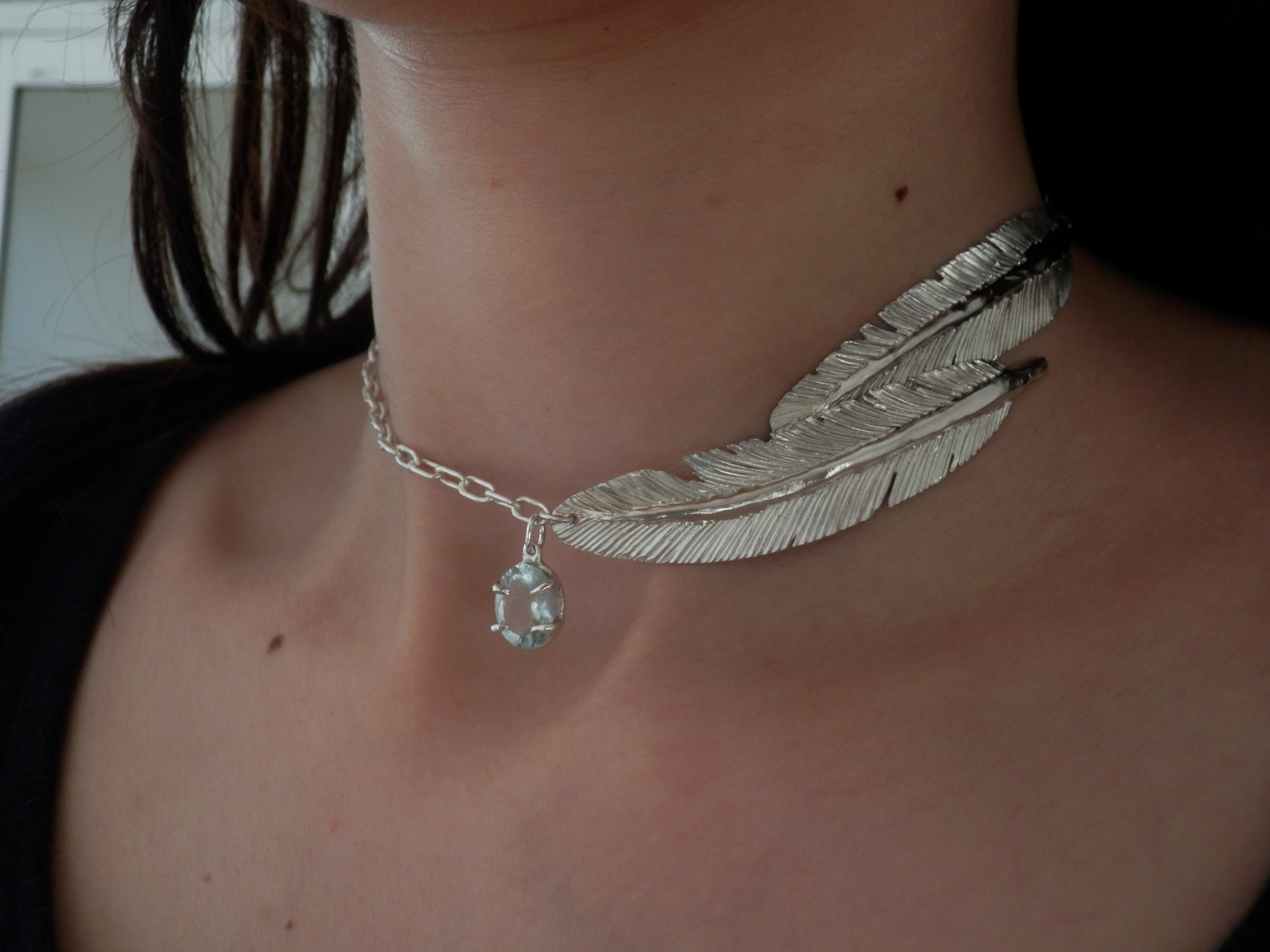 FEATHERS, AND THE BLUE [2.17ct]