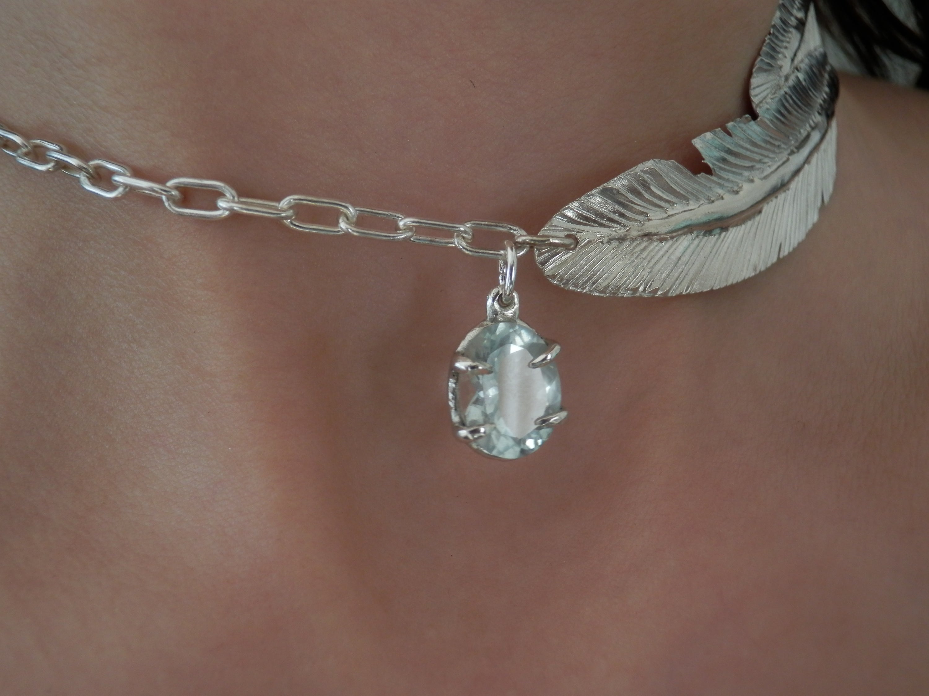 FEATHERS, AND THE BLUE [2.17ct]