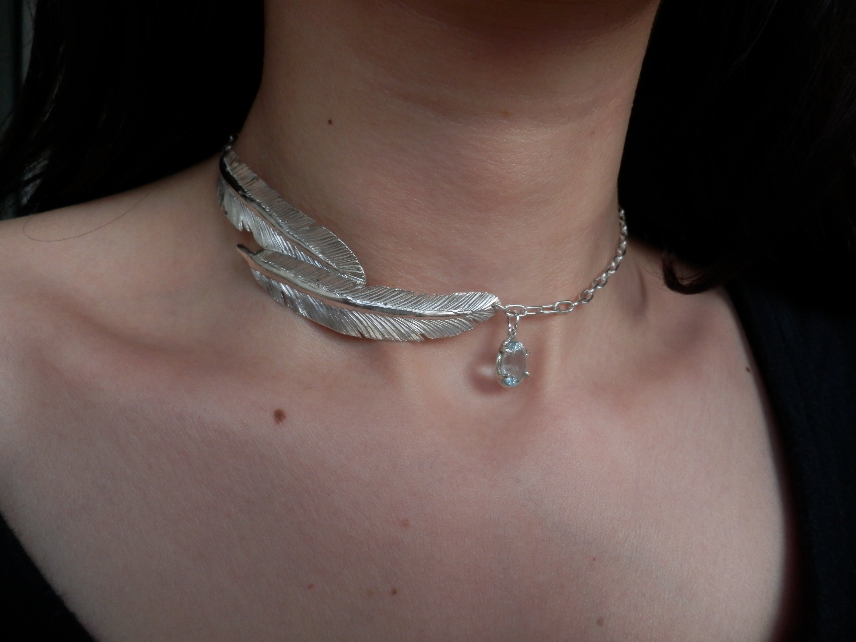 FEATHERS, AND THE BLUE [2.44ct]